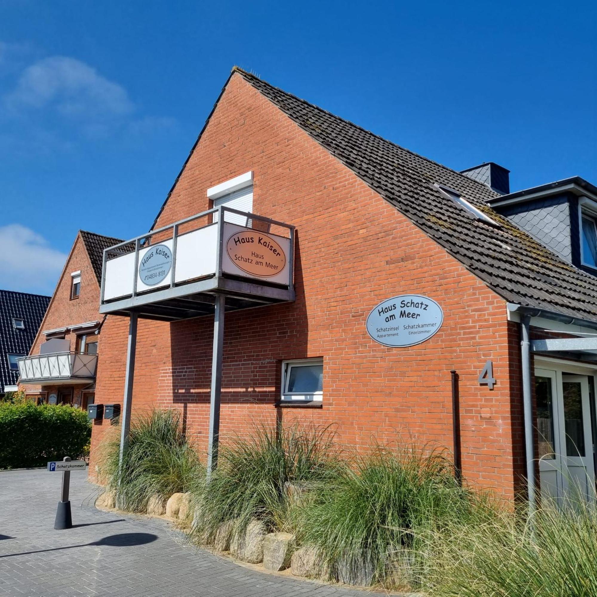 Haus Schatz Am Meer Appartement 12 Fuer 1 Person Schatzkammer Büsum Exteriér fotografie